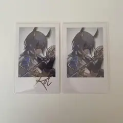 にじさんじ 小柳ロウ デビューチェキ