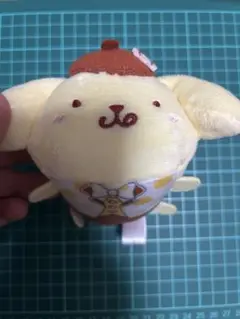 サンリオ　ミルキー柄 ぽてコロマスコットぬいぐるみ マスコット ポムポムプリン