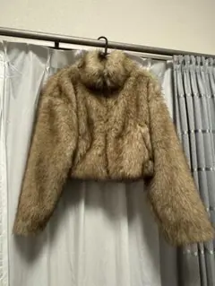 ショートジャケット ファーコート