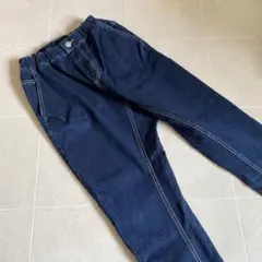 branshes ダークブルーデニムパンツ 140 濃紺デニム