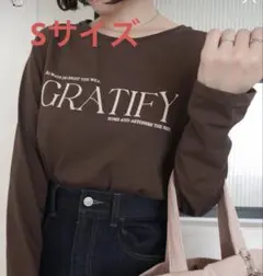 しまむら　aoコラボ　グラフィックロゴT ロンT mirr..