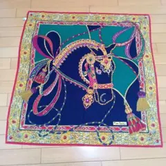 シルク100% スカーフ