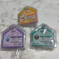 BT21、パッケージチャーム、RJ、KOYA、SHOOKY