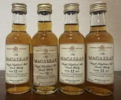 The Macallan 12年 シングルモルト ミニボトル