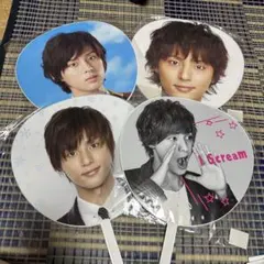 藤ヶ谷太輔 うちわ 4枚セット Kis-My-Ft2