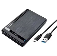 2.5インチ SATA HDD 外付け ケース Type-C 高速 USB3.1のサムネイル