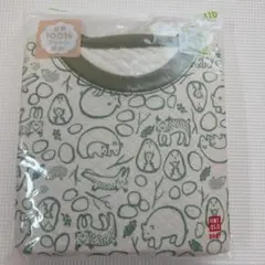 UNIQLO BABY キルトパジャマ 110cm グリーン