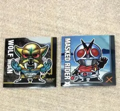 SD仮面ライダースナックシール　仮面ライダーX