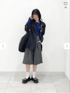 G U バミューダショートパンツ　M ブラック