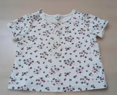 KUMIKYOKU 組曲　花柄 Tシャツ　80