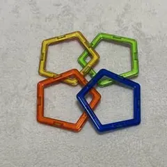 MAGFORMERS(マグフォーマー)五角形4ピースのサムネイル