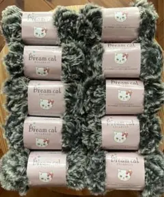 【新品未使用】セリア　ドリームキャット　ブラック 10玉セット♪