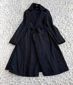 Max Mara CITY リバーシブル　トレンチコート　ネイビー　スプリング