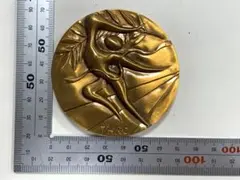 岡本太郎 東京オリンピック 国旗掲揚協力記念メダル ブロンズ 田中一光 桐箱付 岡本太郎 東京オリンピック 国旗掲揚協力記念メダル ブロンズ 田中一光