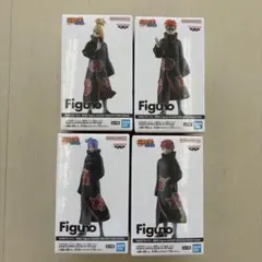 NARUTO Figuno フィギュア 4種セット（未開封） - メルカリ