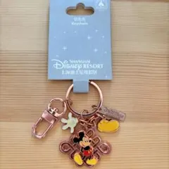 【新品】上海ディズニー限定✳︎ミッキー メタルキーホルダー