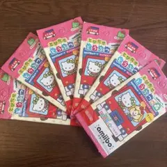 どうぶつの森　サンリオコラボamiiboカード　未開封6パック