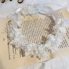 ベビーキッズ花冠♡オフホワイト