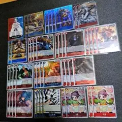 ワンピースカード　赤青ネフェルタリビビ　構築デッキ　構築パーツ