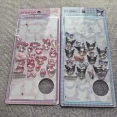 【正規品おすそわけ】My Melody & Kuromi ボンボンドロップシール