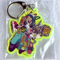 はなぶし個展　ピギーワン　ネオンアクリルキーホルダー