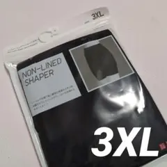 UNlQLOノンライナーシェイパーショーツ 3XL ブラック3XL