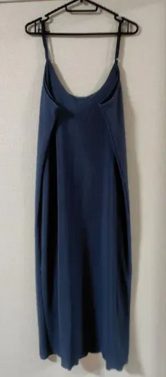 大きいサイズ　ネイビー キャミワンピース 　3L