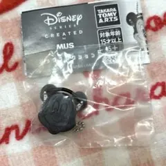 MUSバッグコレクション ガチャガチャ FACE BAG ミッキー ブラック