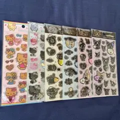 キラキララインストーンシール　キティ プリン シナモン　マイメロ　クロミ 6