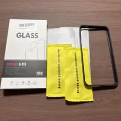 iPhone14 保護フィルム 9H ガラスフィルム　2枚