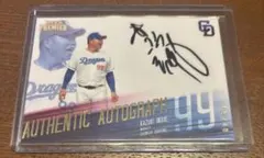 【48枚限定】井上一樹 直筆サインカード 18/48 EPOCH PREMIER