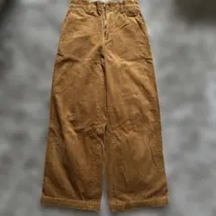 ユニクロ　 コーデュロイ ワイドパンツ