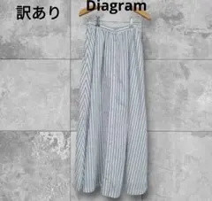 【訳あり】Diagram♡ストライプ フレアロングスカート