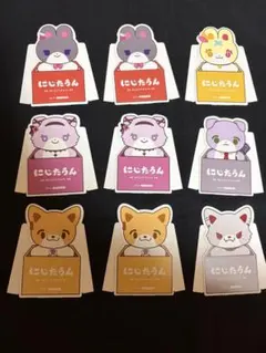 【9点】にじさんじ 特典 にじたうん ランダムダイカットポップスタンド