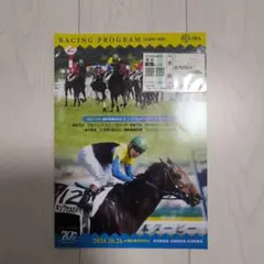 アロンズロッド　メイクデビュー東京　現地単勝馬券＆レーシングプログラム