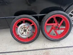 CBR250RR フロントホイール 純正 MC51.17×2.75. ゴールド - メルカリ