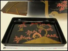 漆器 膳 5枚セット 金彩 竹文様 - メルカリ