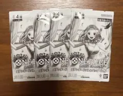 未開封プロモ 4個 スタンダードバトルパックvol.13 ワンピースカード