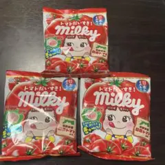 ミルキー　トマト　だいすき！　62g×3袋セット　milky 不二家のサムネイル