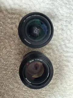 MINOLTA AF 24mm F2.8 & AF 50mm F1.4 マウントのサムネイル