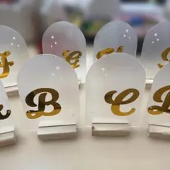 ウェディング　テーブルナンバー　A〜J 10個