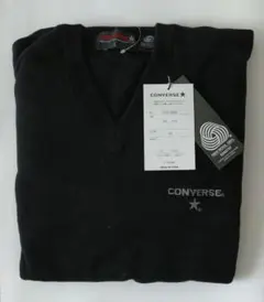 CONVERSE ブラック セーター Lサイズ