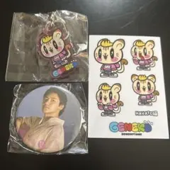 小森隼の缶バッジ・アクリルキーホルダー・ステッカー3点セット