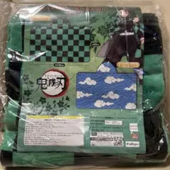 鬼滅の刃 炭治郎柄フード付きバスタオル