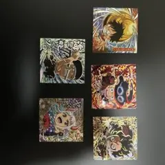 ワンピース キャラクター ステッカー 5枚セット