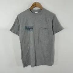 90s vintage GILDAN ポケットTシャツ 企業ロゴ アメカジのサムネイル