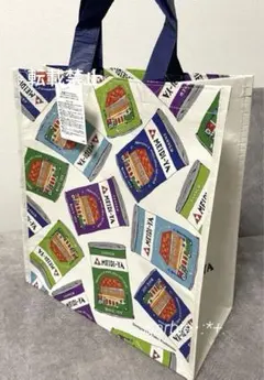 ①明治屋☆ MEIDI-YA 限定カラー＊エコバッグ　新品、未使用のサムネイル