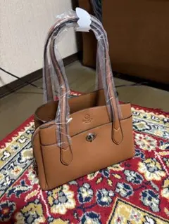 ピンキーアンドダイアン ハンドバッグ ベージュ 新品 2WAYビジネス 