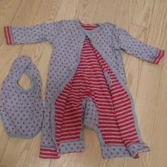 値下げ！！SHIPSリバーシブルロンパース☆ミ