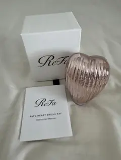 ReFa ローズゴールド ハートブラシレイ ミラー付き